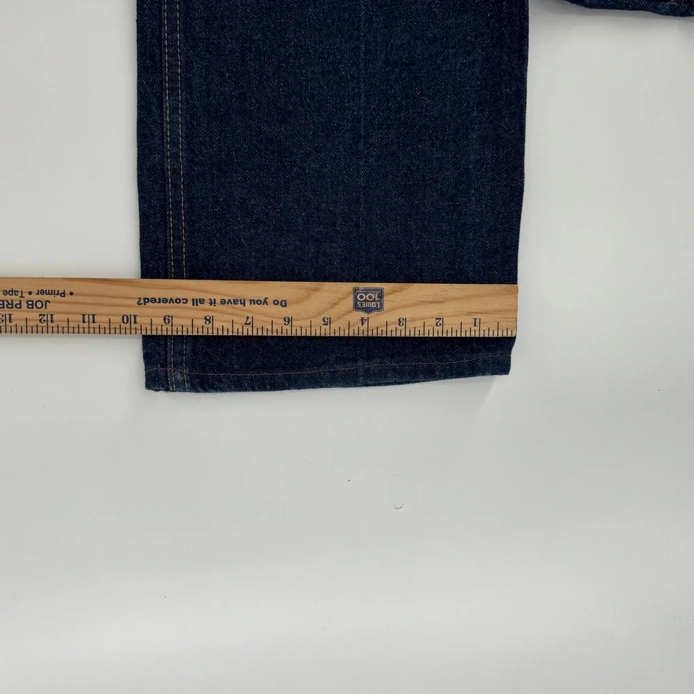 Levi's Orange Tab 517 Jeans Mens 42x32 Blue Vintage 94 Made in USA Bootcut Denim